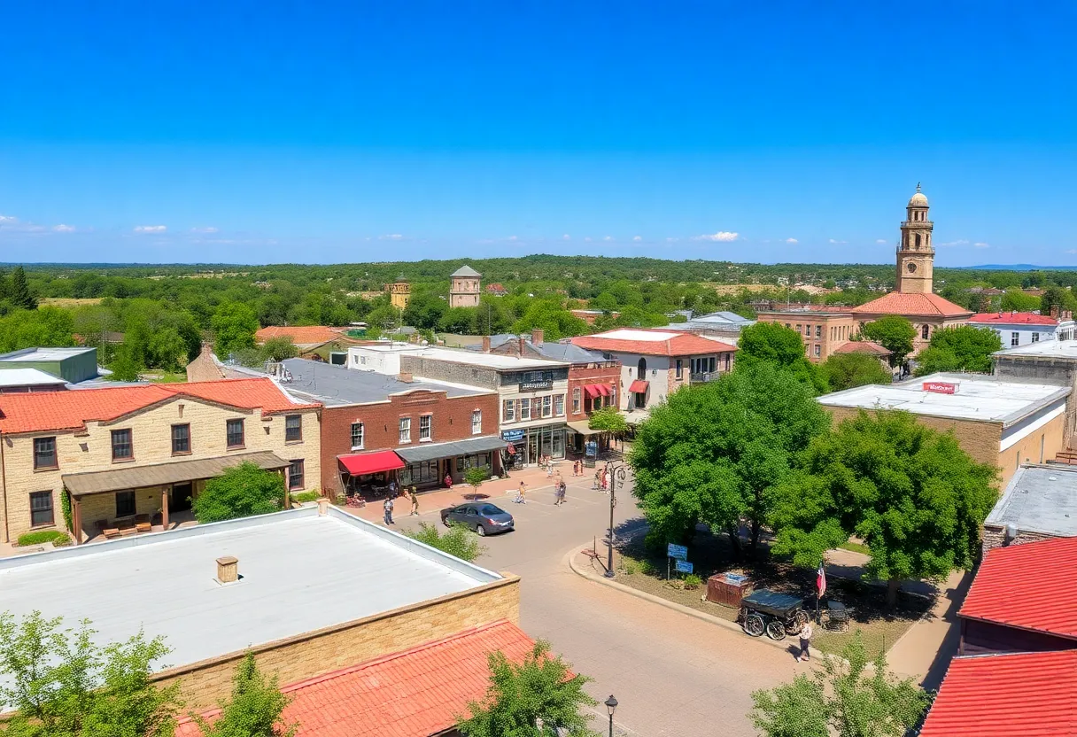 Scenic view of Boerne, Texas, highlighting its charm and community