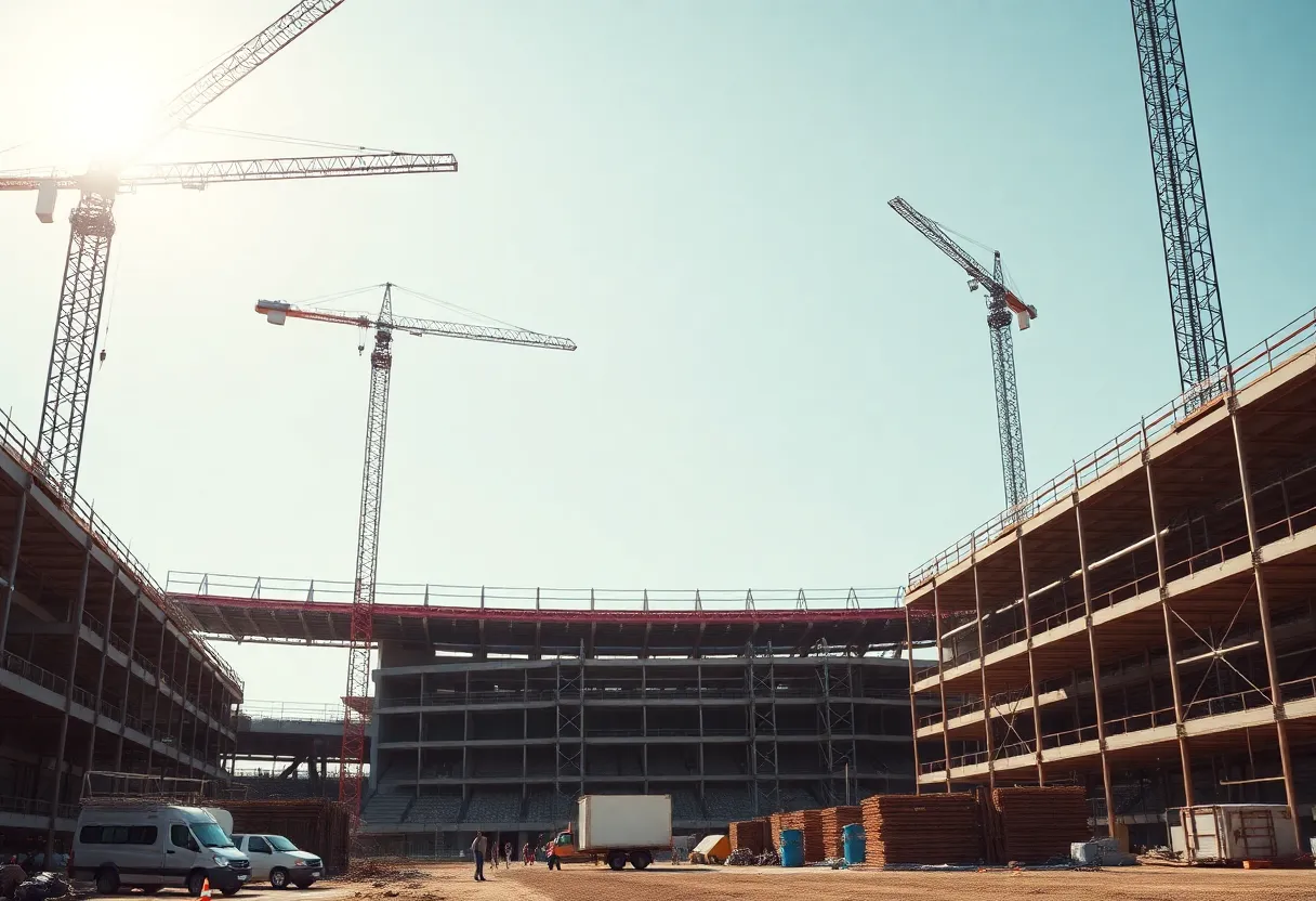 Rendering of the renovated Cavalier Stadium