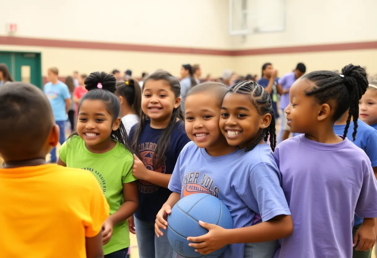 Children with rare medical conditions participating in sports with school teams