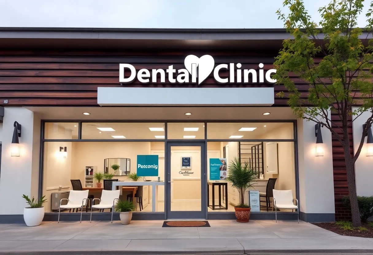 Exterior view of Hammons Family Dental in Georgetown, TX