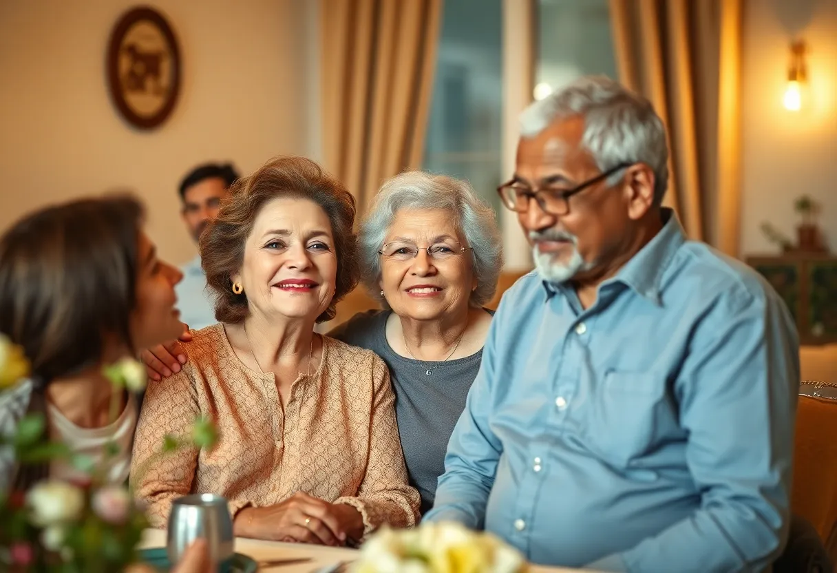 Family gathering to honor Mary Ann Supak Valenta.