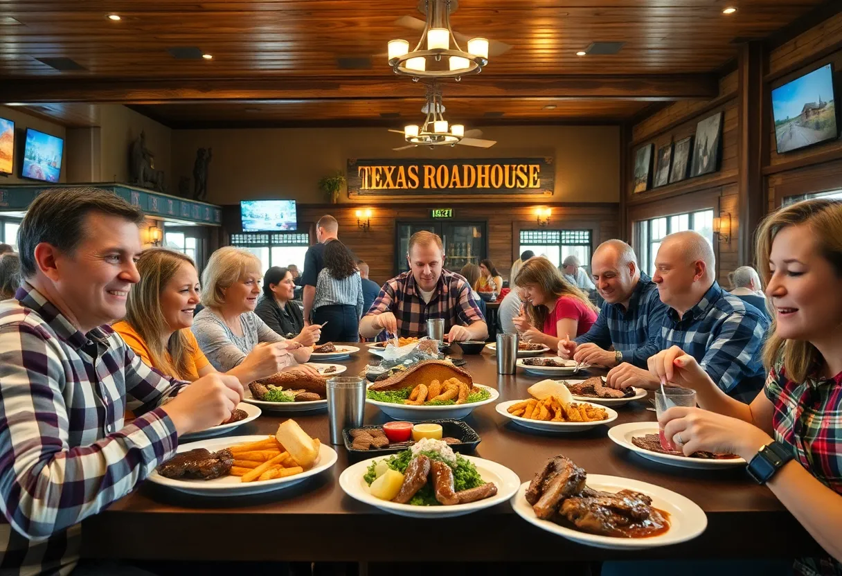 Texas Roadhouse Santa Fe Opening