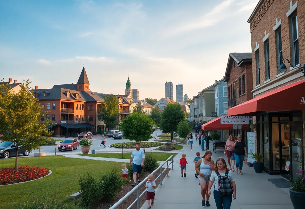 Community life in an Austin-area small city