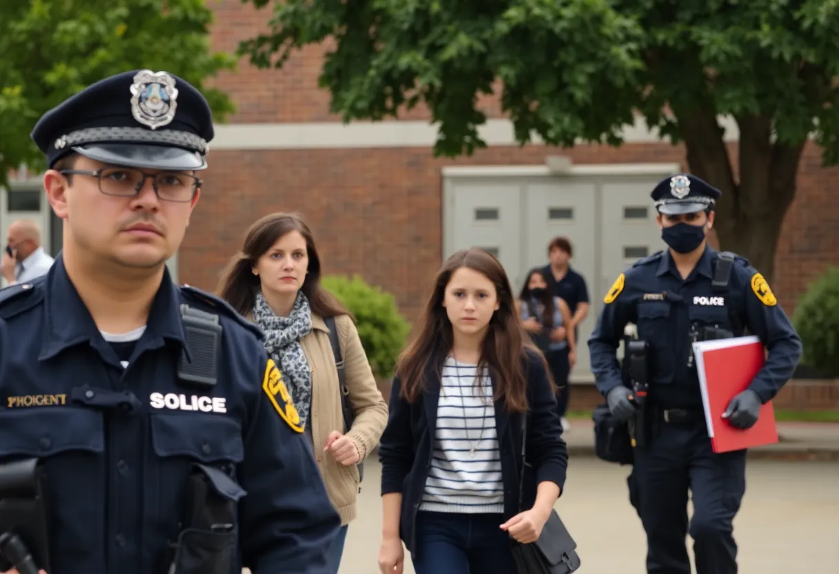 Increased police presence at Cedar Park High School for safety