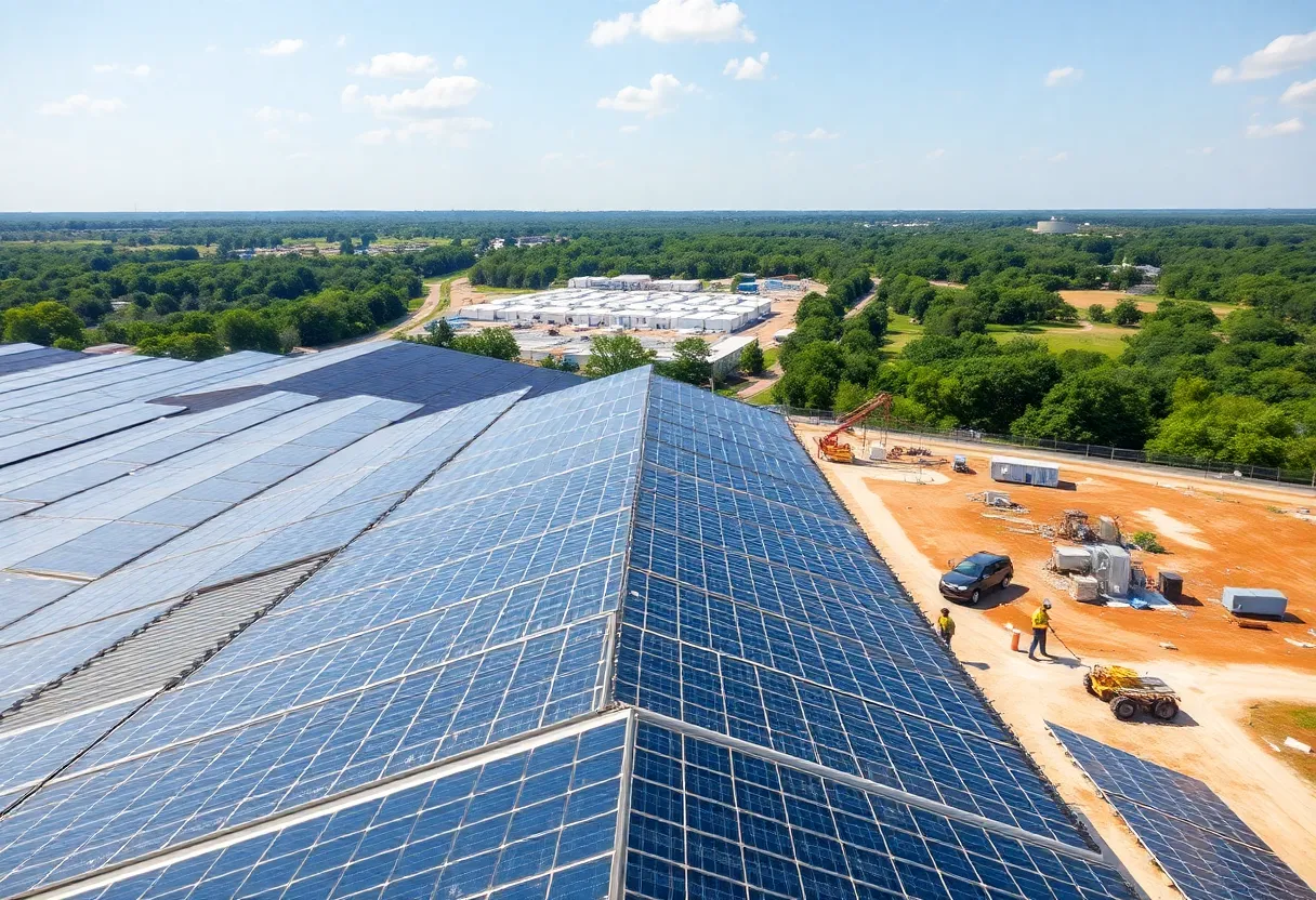 New manufacturing plant in Georgetown, Texas for GAF Energy