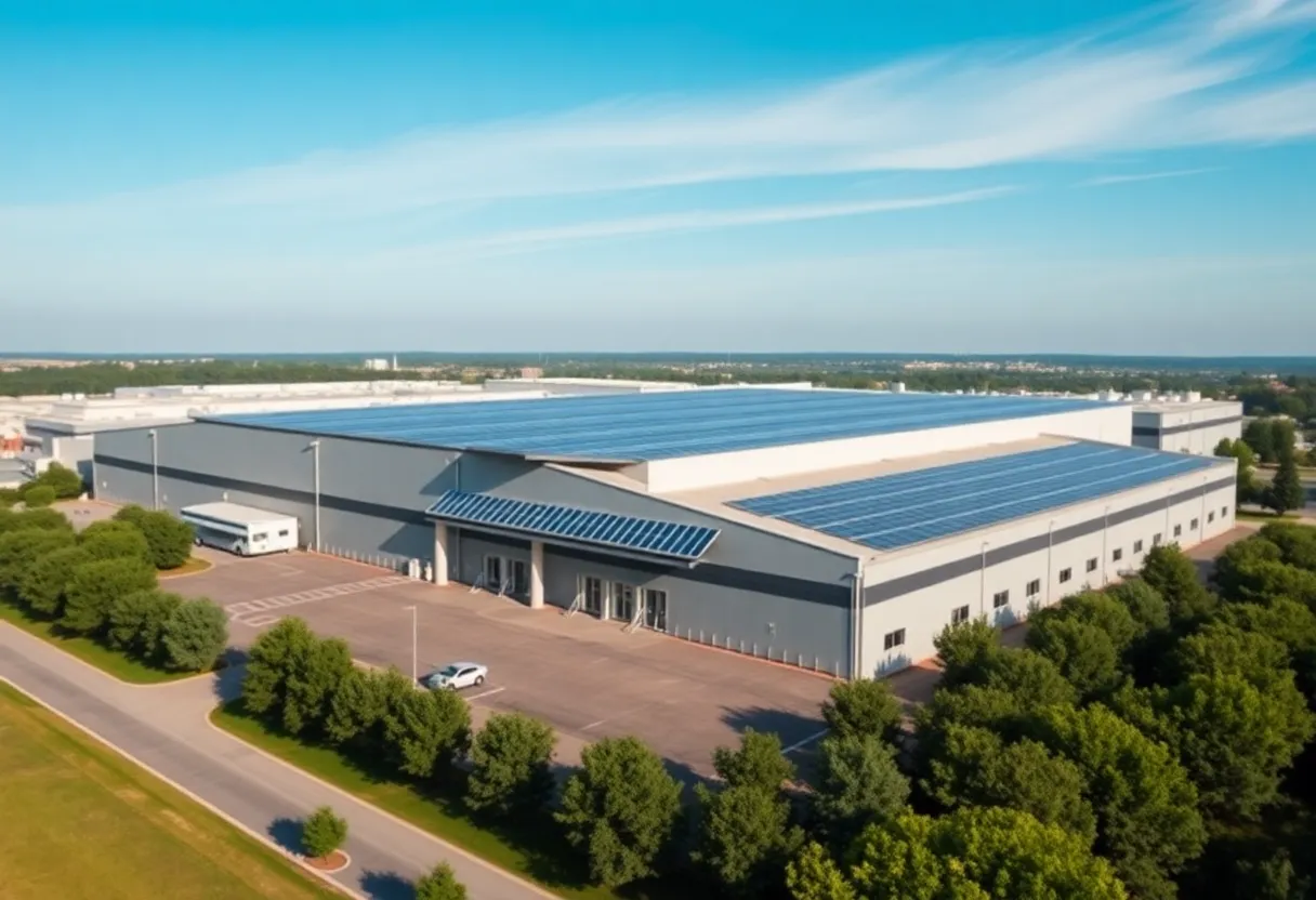 GAF Energy's new manufacturing facility in Georgetown, Texas