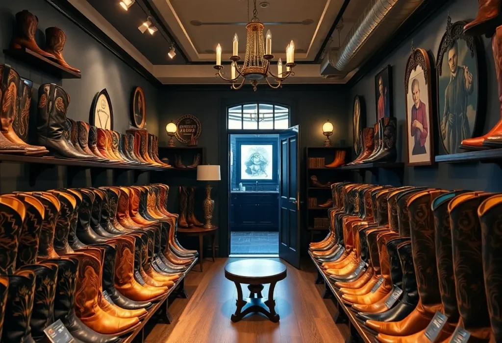 Lucchese Flagship Store Interior