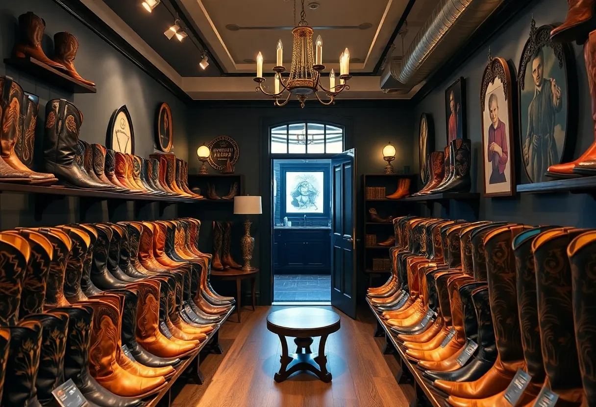 Lucchese Flagship Store Interior