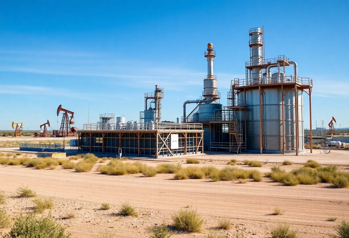 Texas Lithium Refining Facility